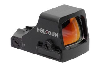 Holosun 6 MOA red dot optic.